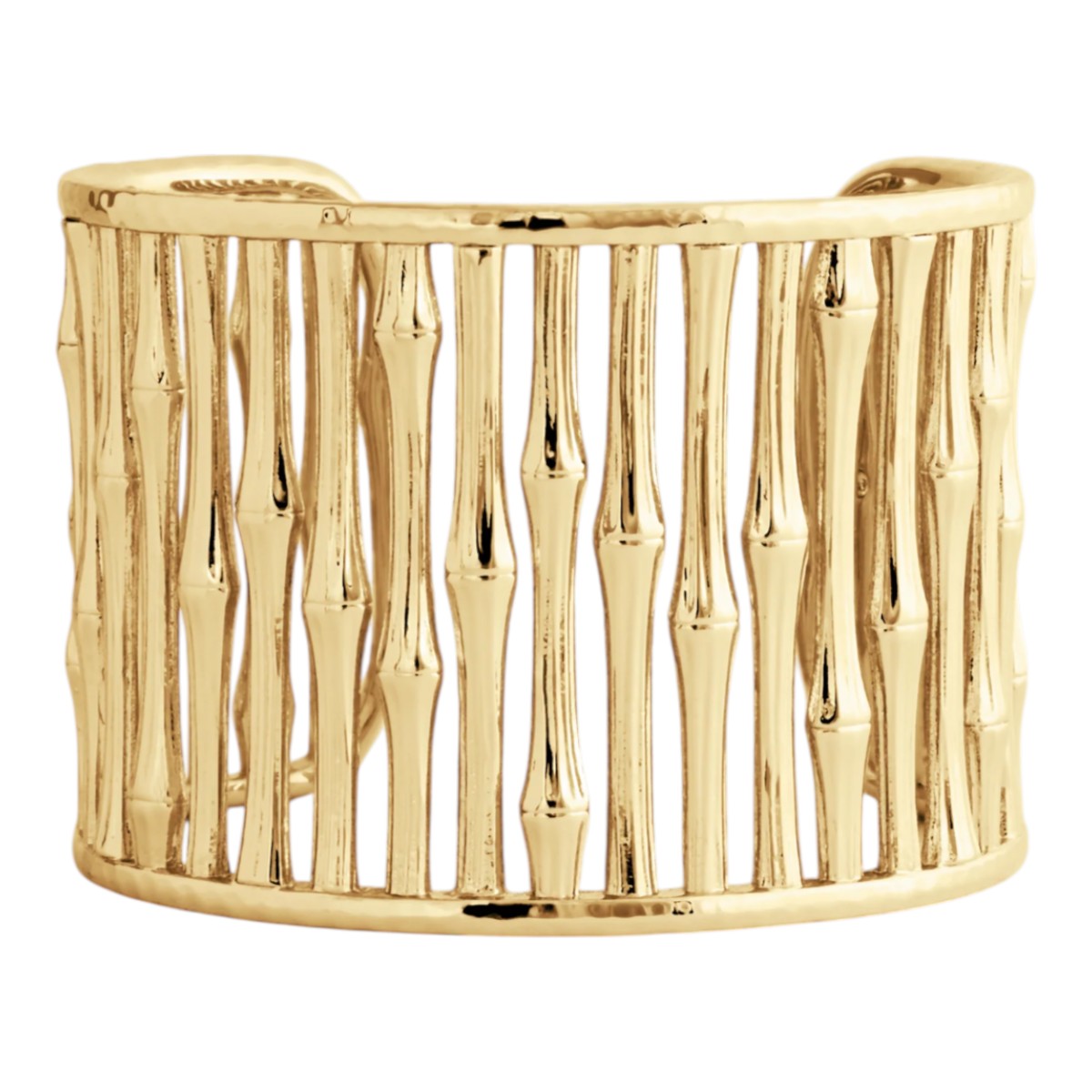 Anabel Aram Bamboo Wide Cuff Bracelet