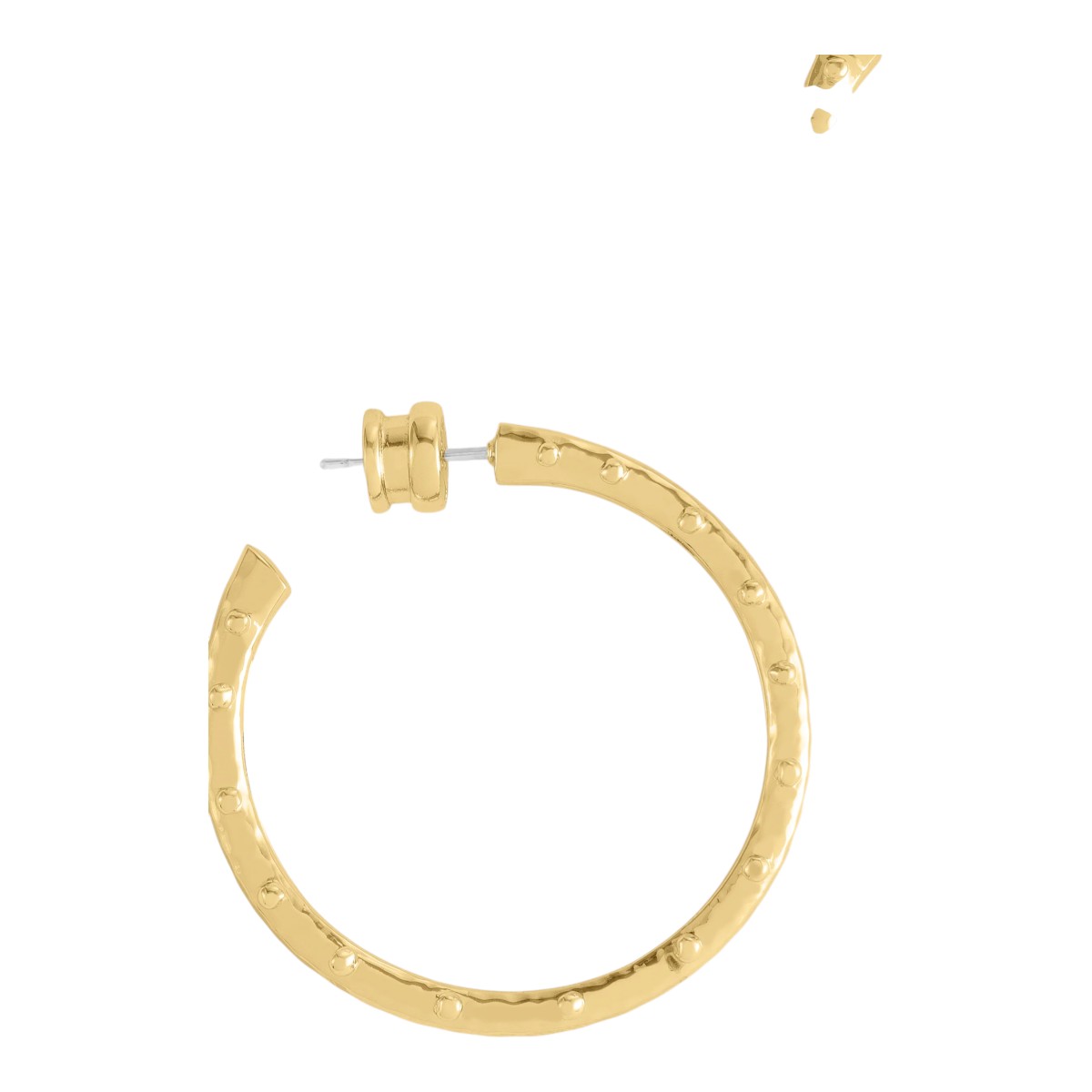 Anabel Aram Milos Gold Medium Hoop Earrings