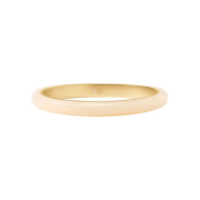 Julie Vos Medium Madison Statement Bangle, Ivory