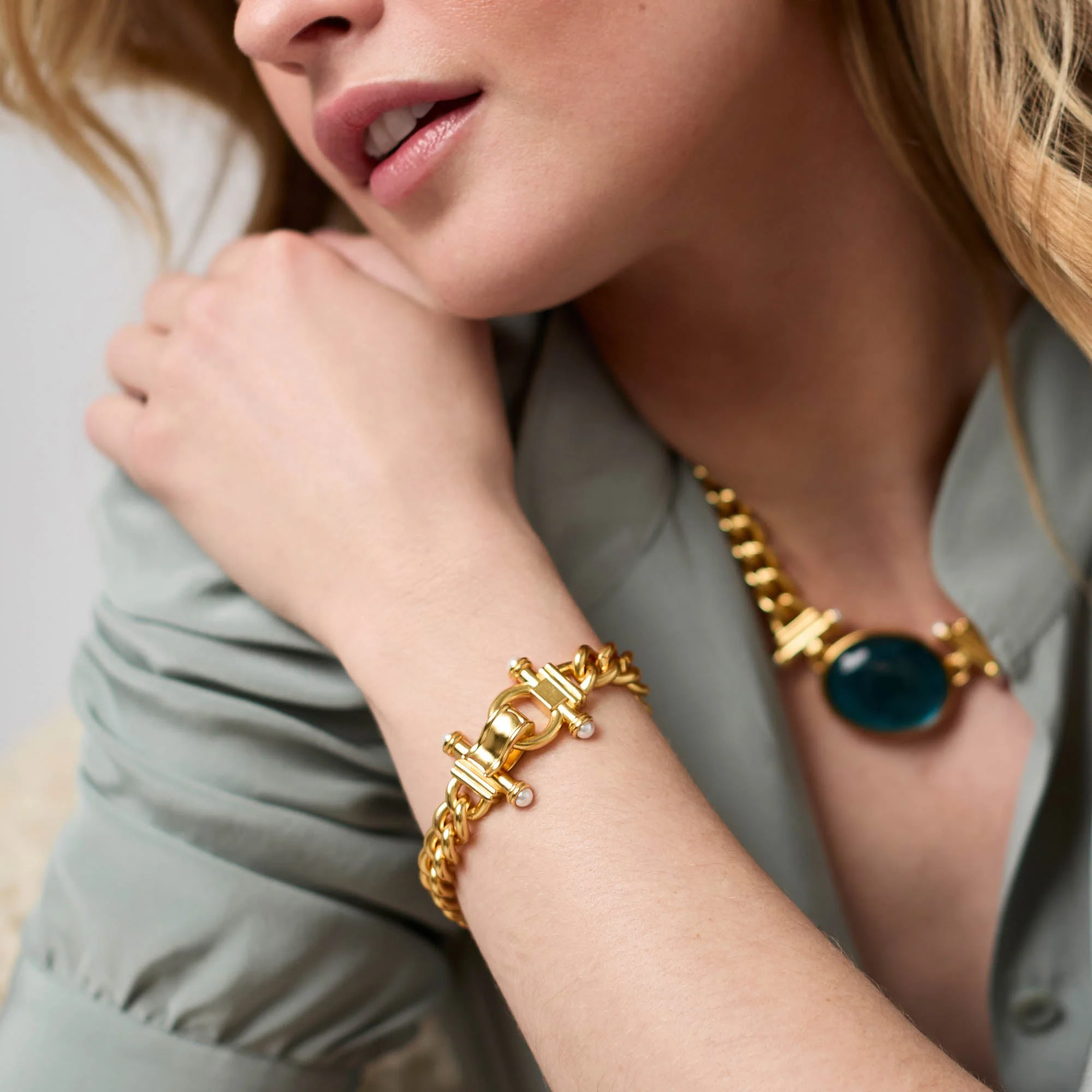 Julie Vos Dolce Demi Link Bracelet, Regular