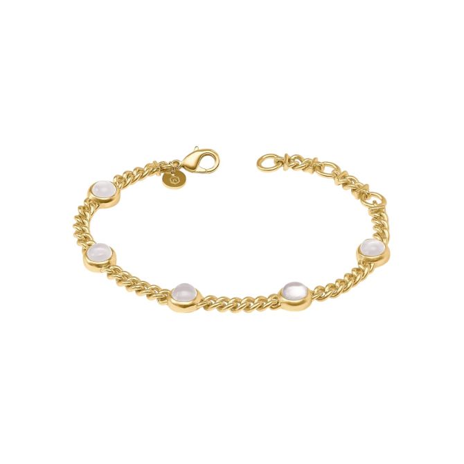Julie Vos Dolce Delicate Bracelet, Iridescent Clear Crystal
