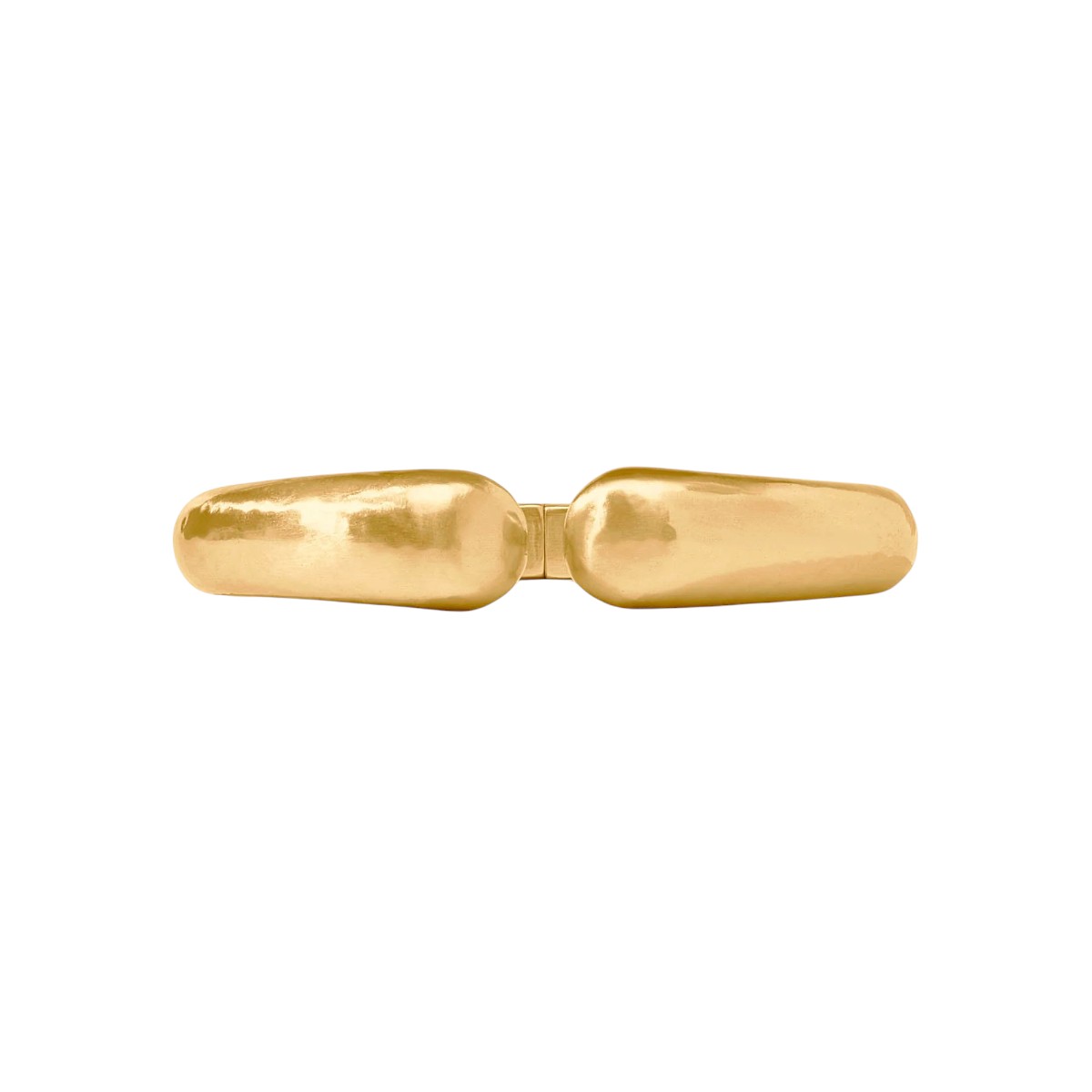 Julie Vos Solara Demi Cuff, Yellow Gold Plated