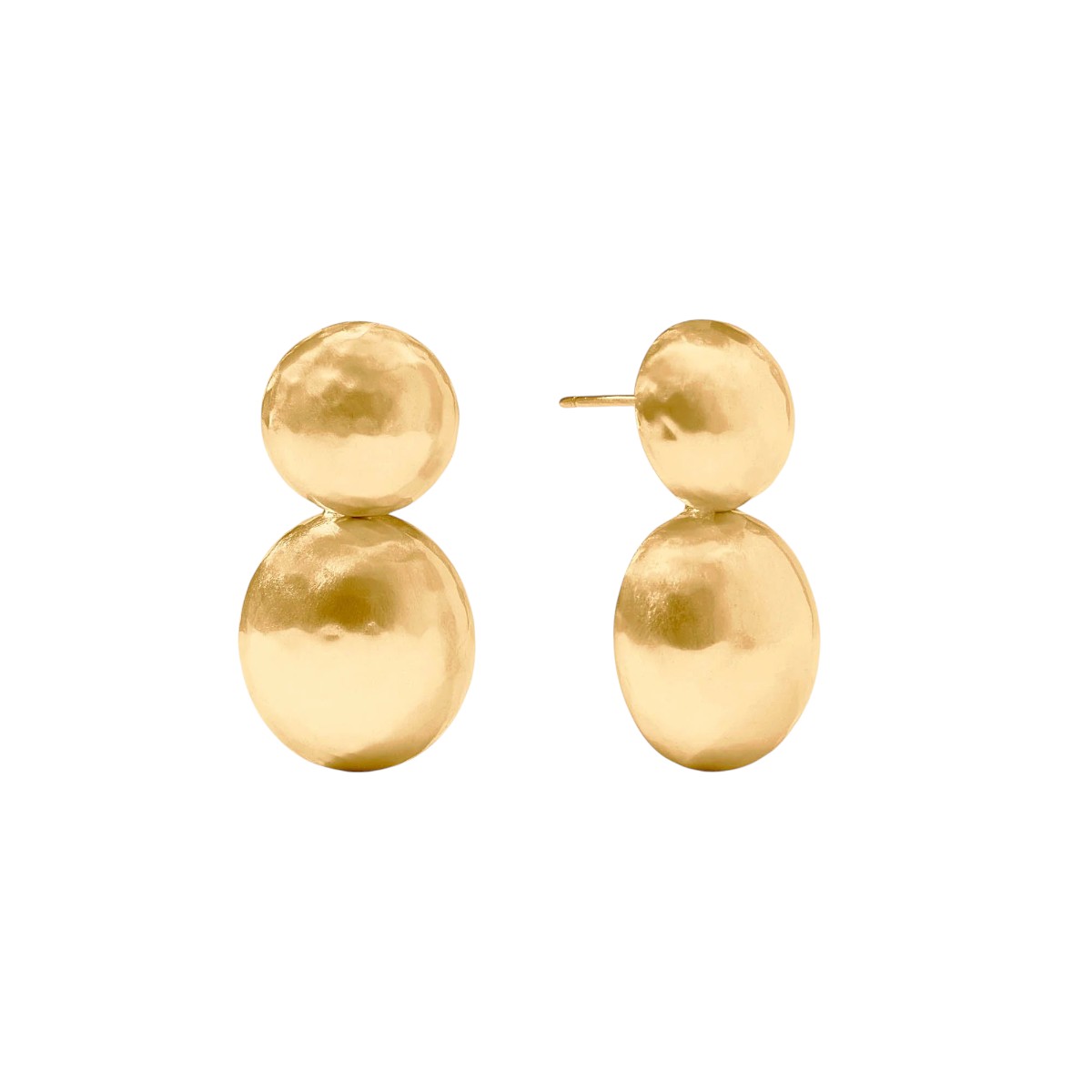 Julie Vos Solara Earrings, Yellow Gold Plated
