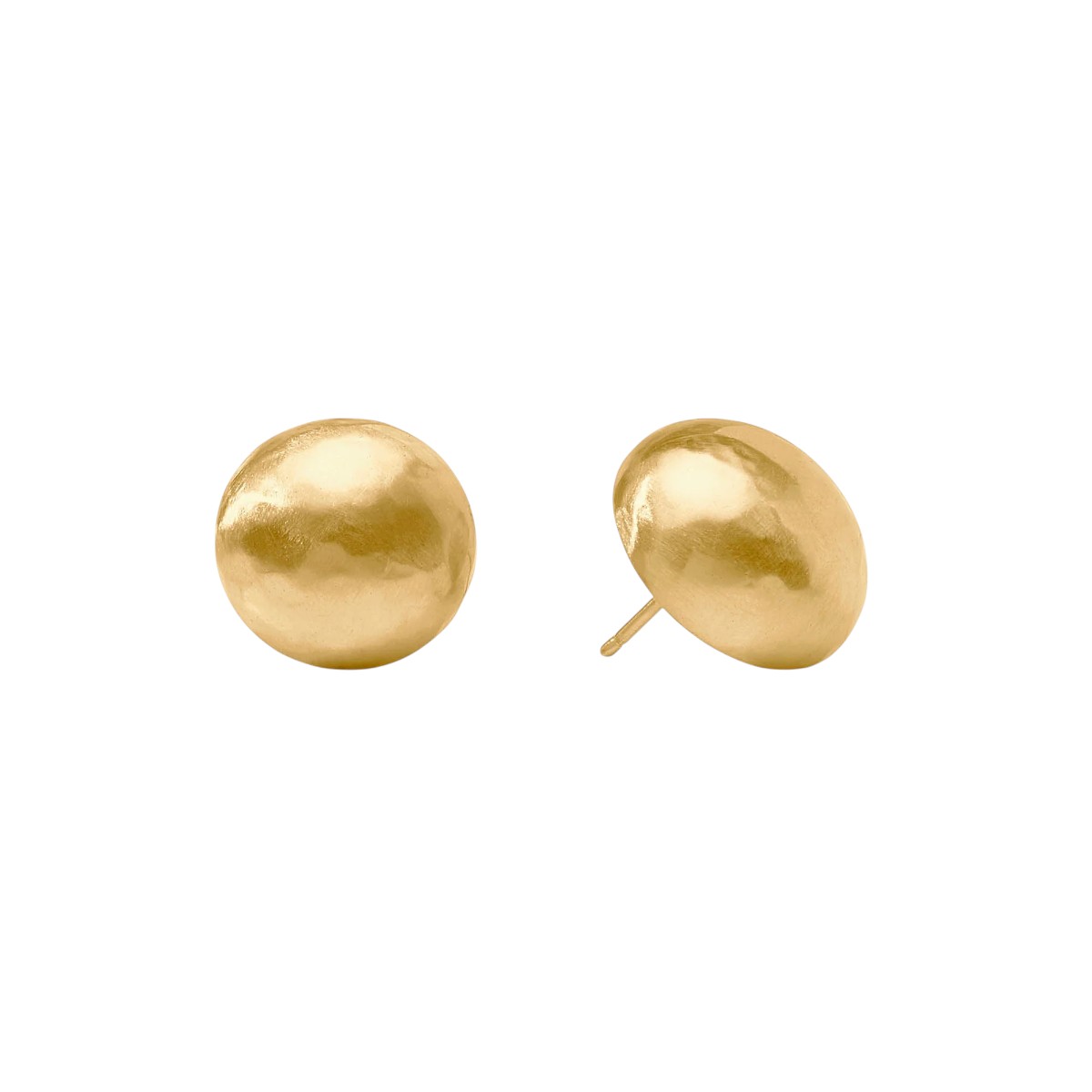Julie Vos Solara Stud Earrings, Yellow Gold Plated