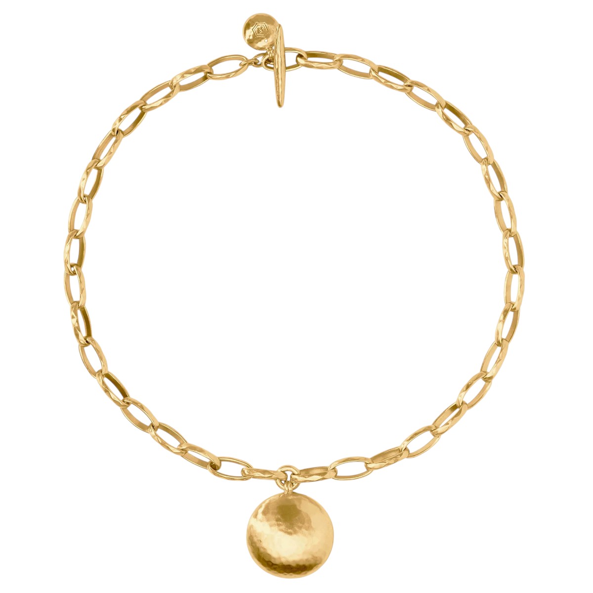 Julie Vos Solara Necklace, Yellow Gold Plate