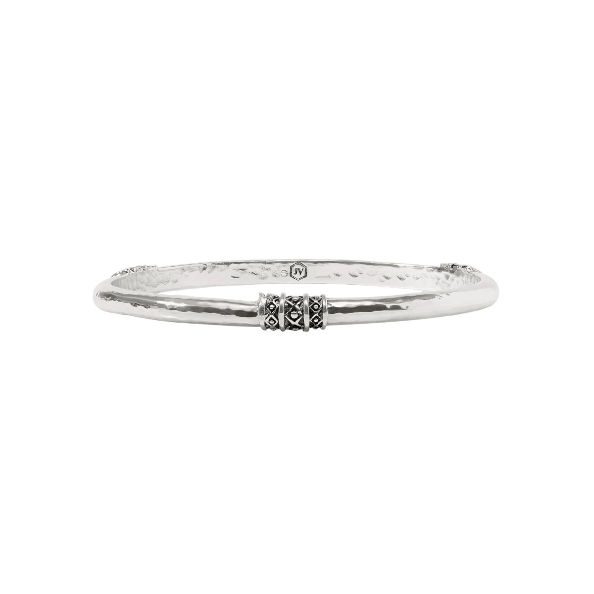 Julie Vos Silver Catalina Bangle, Medium