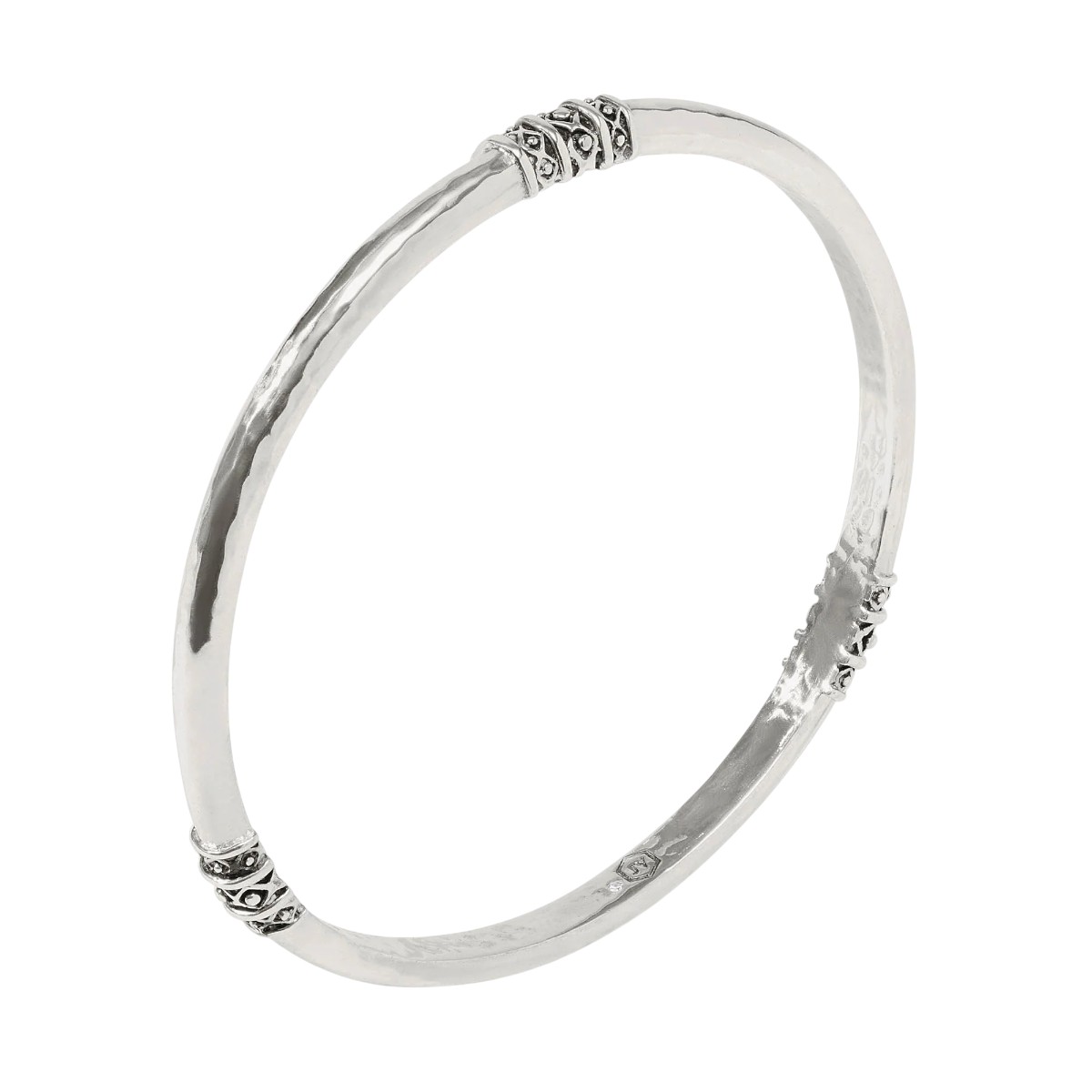 Julie Vos Silver Catalina Bangle, Medium