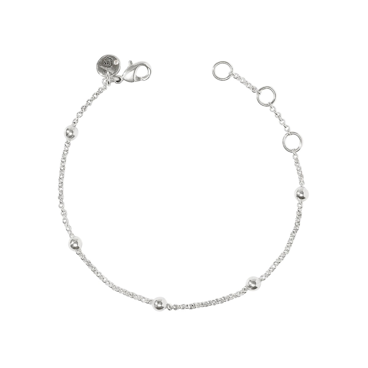 Julie Vos Solara Delicate Bracelet, Silver