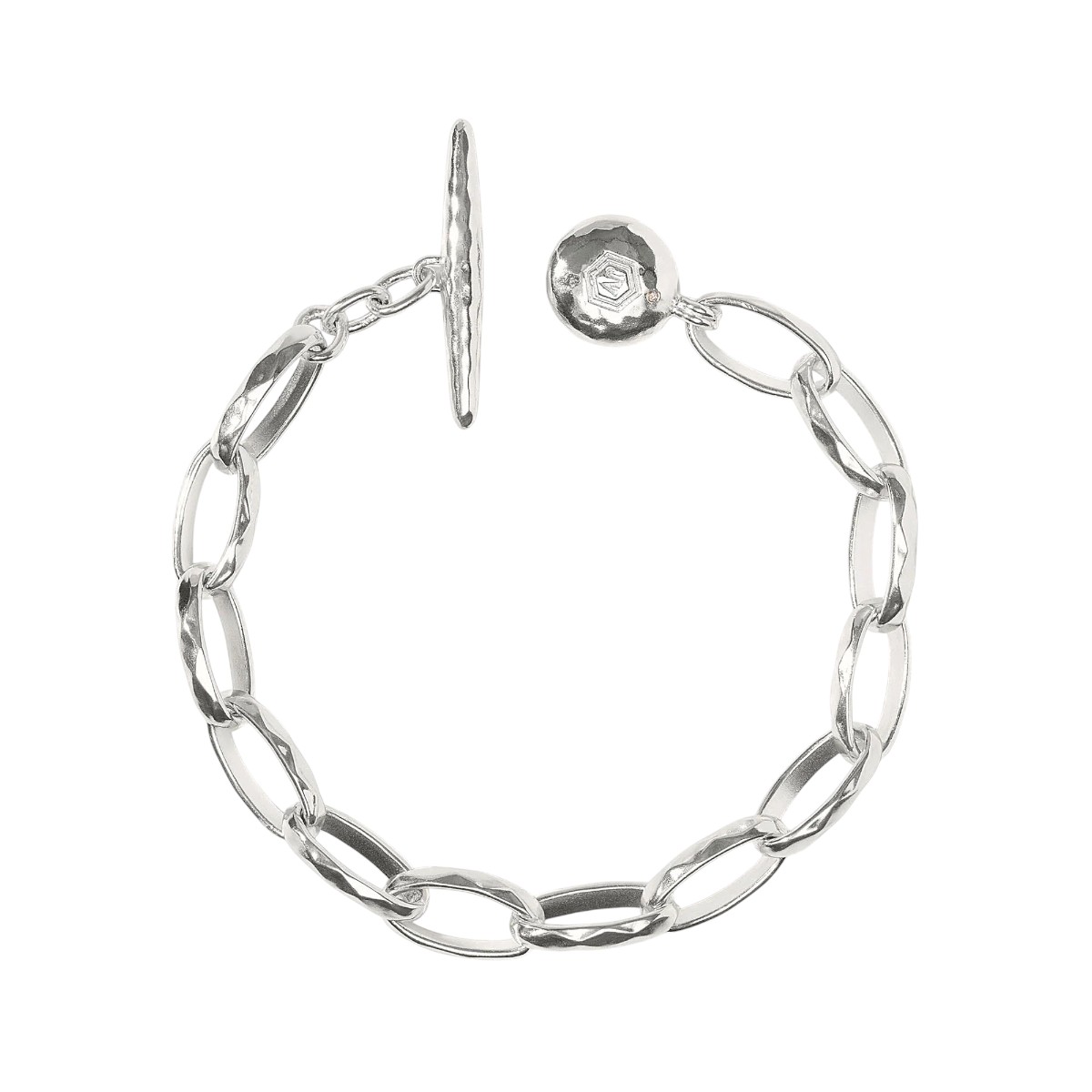 Julie Vos Solara Link Bracelet, Silver