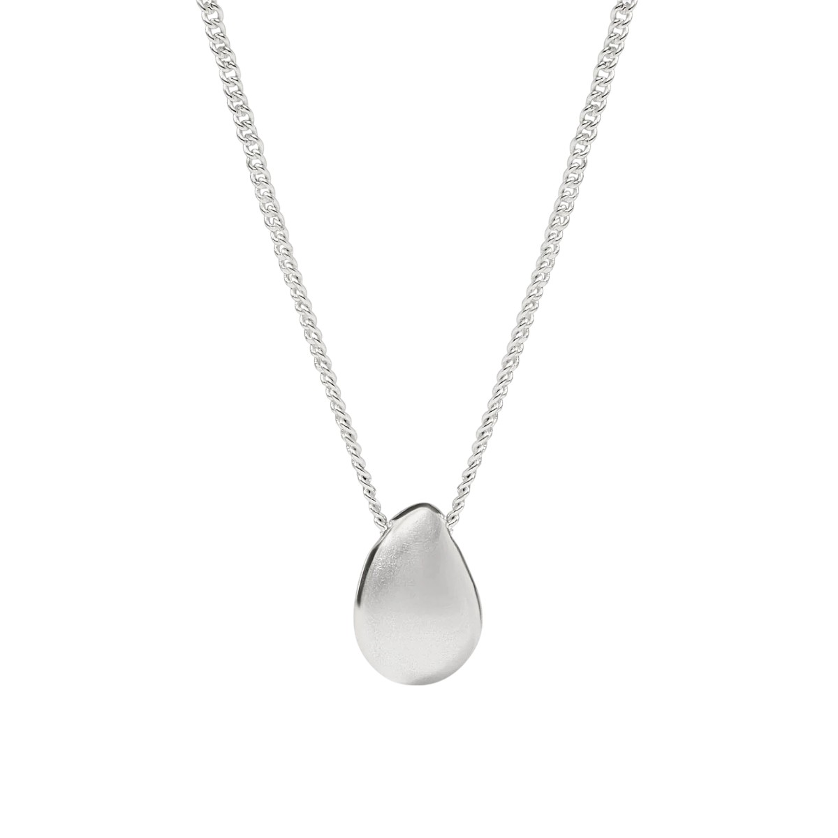 Julie Vos Wave Delicate Necklace, Silver