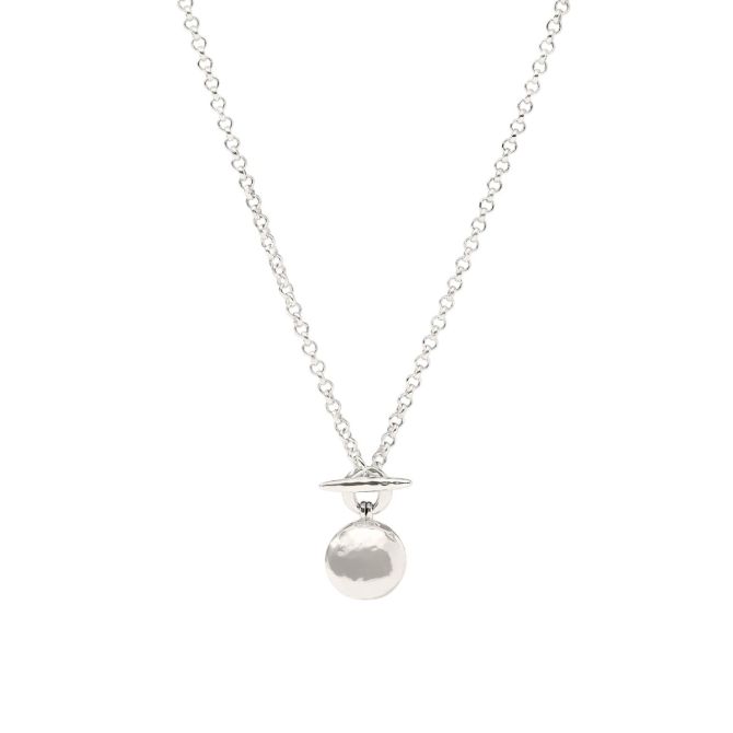 Julie Vos Solara Delicate Necklace, Silver