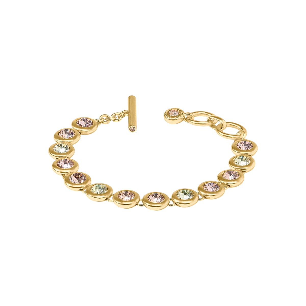 Julie Vos Rainbow Tennis Bracelet, Champagne Radiance