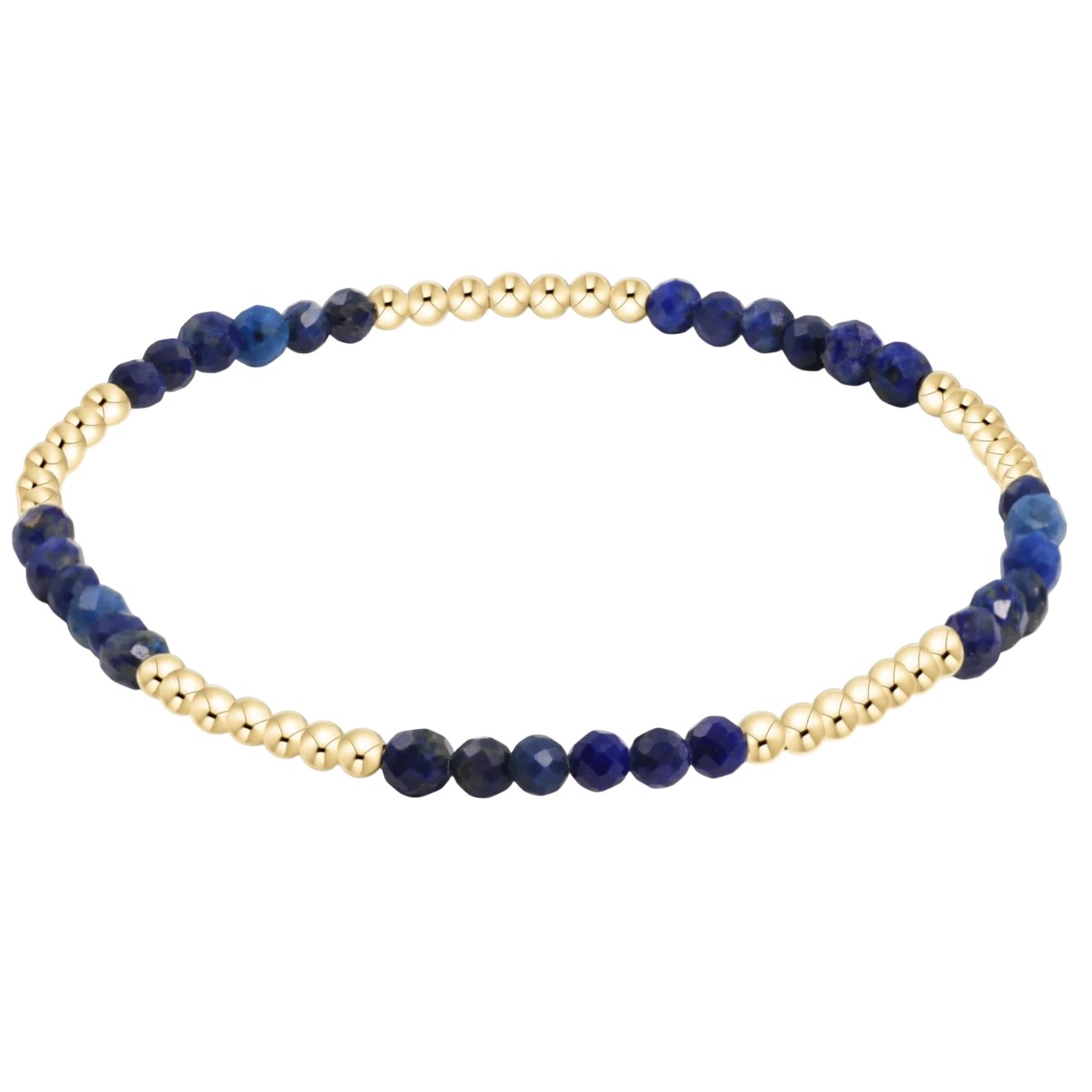 Enewton Blissful Pattern 2.5mm Bead Bracelet, Lapis
