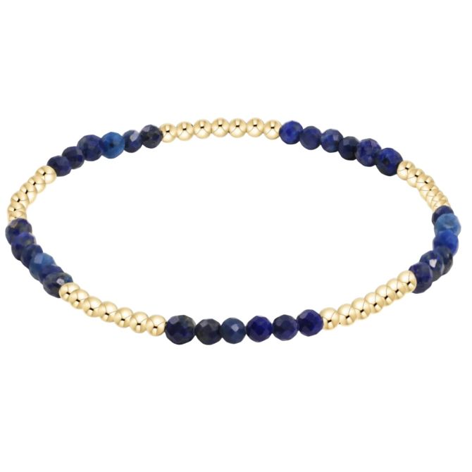 Enewton Blissful Pattern 2.5mm Bead Bracelet, Lapis