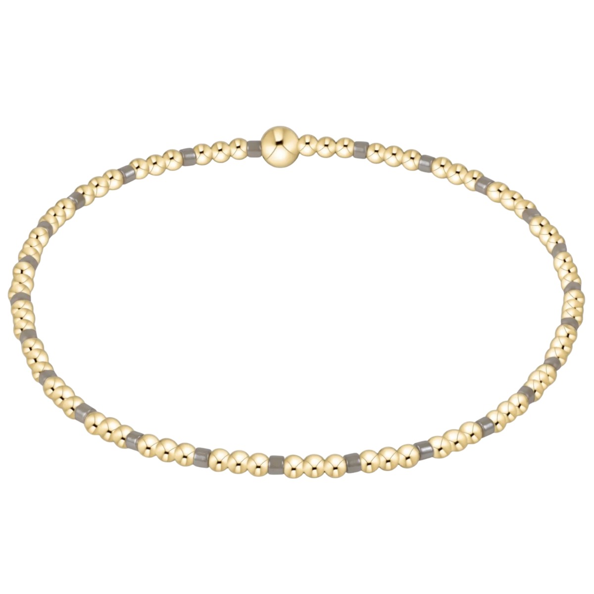 Enewton Hope Sincerity Pattern 2mm Bead Bracelet,  Milkshake