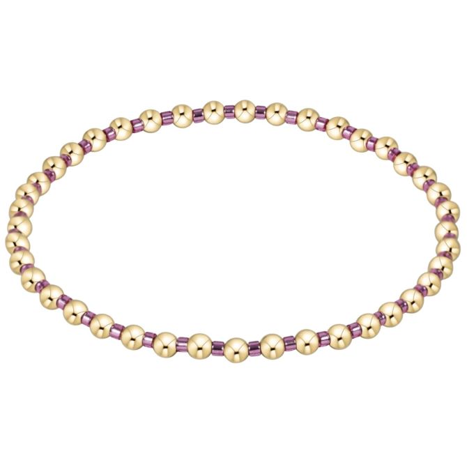 Enewton Hope Grateful Bracelet, Pink Metallic