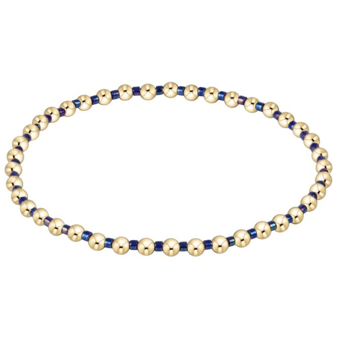 Enewton Hope Grateful Bracelet, Blue Metallic
