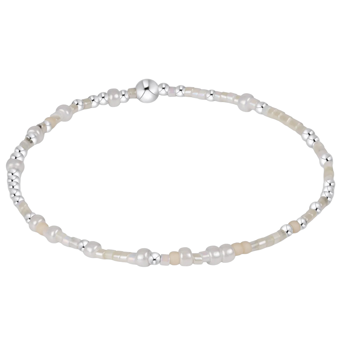 Enewton Hope Unwritten Sterling Silver Bead Bracelet, Oh Snow You Didn't