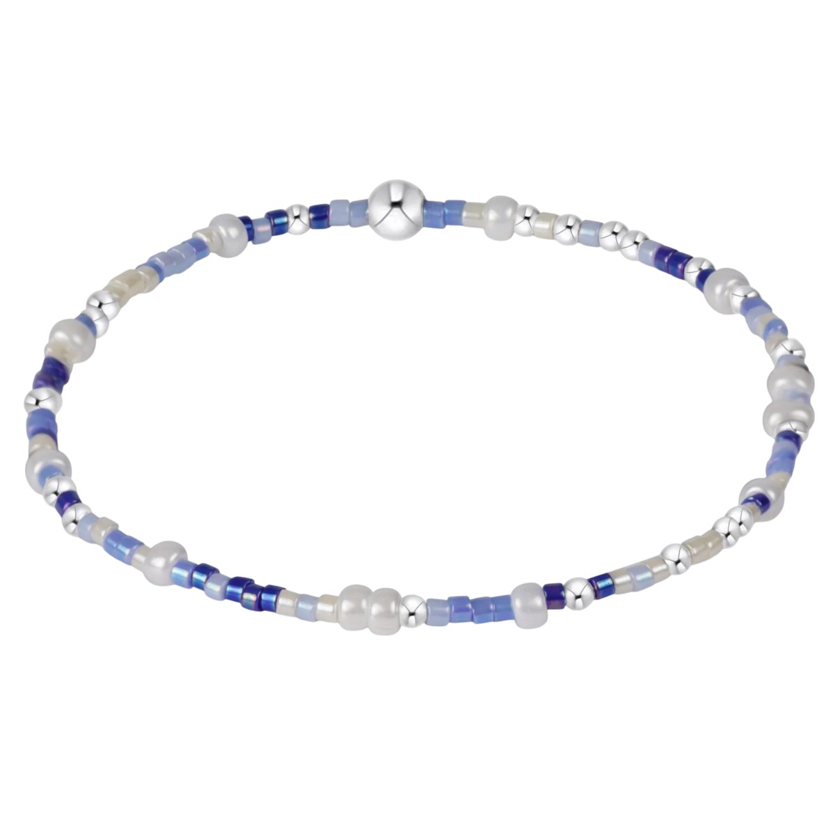 Enewton Hope Unwritten Sterling Silver Bracelet, Smurf Blues