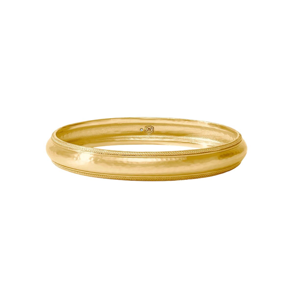Julie Vos Cannes Bangle Bracelet, Gold in Medium