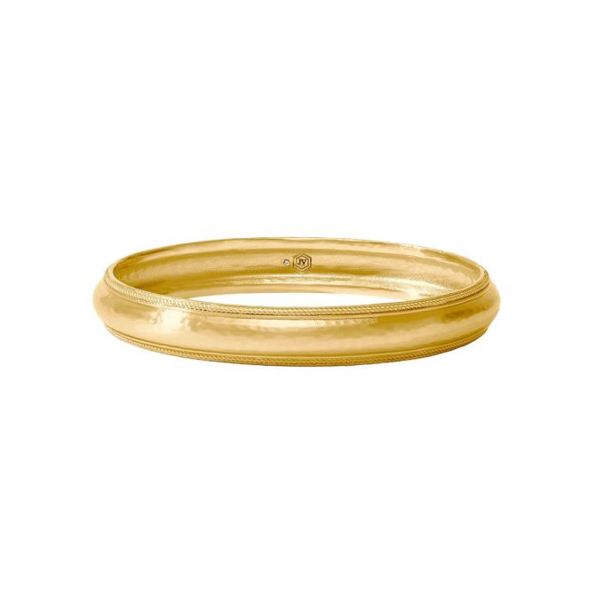 Julie Vos Cannes Bangle Bracelet, Gold in Medium
