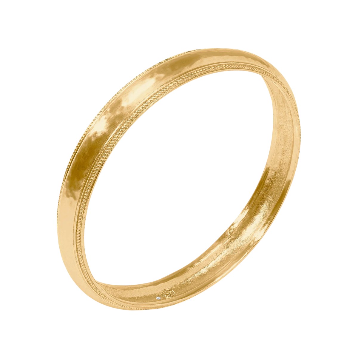 Julie Vos Cannes Bangle Bracelet, Gold in Medium