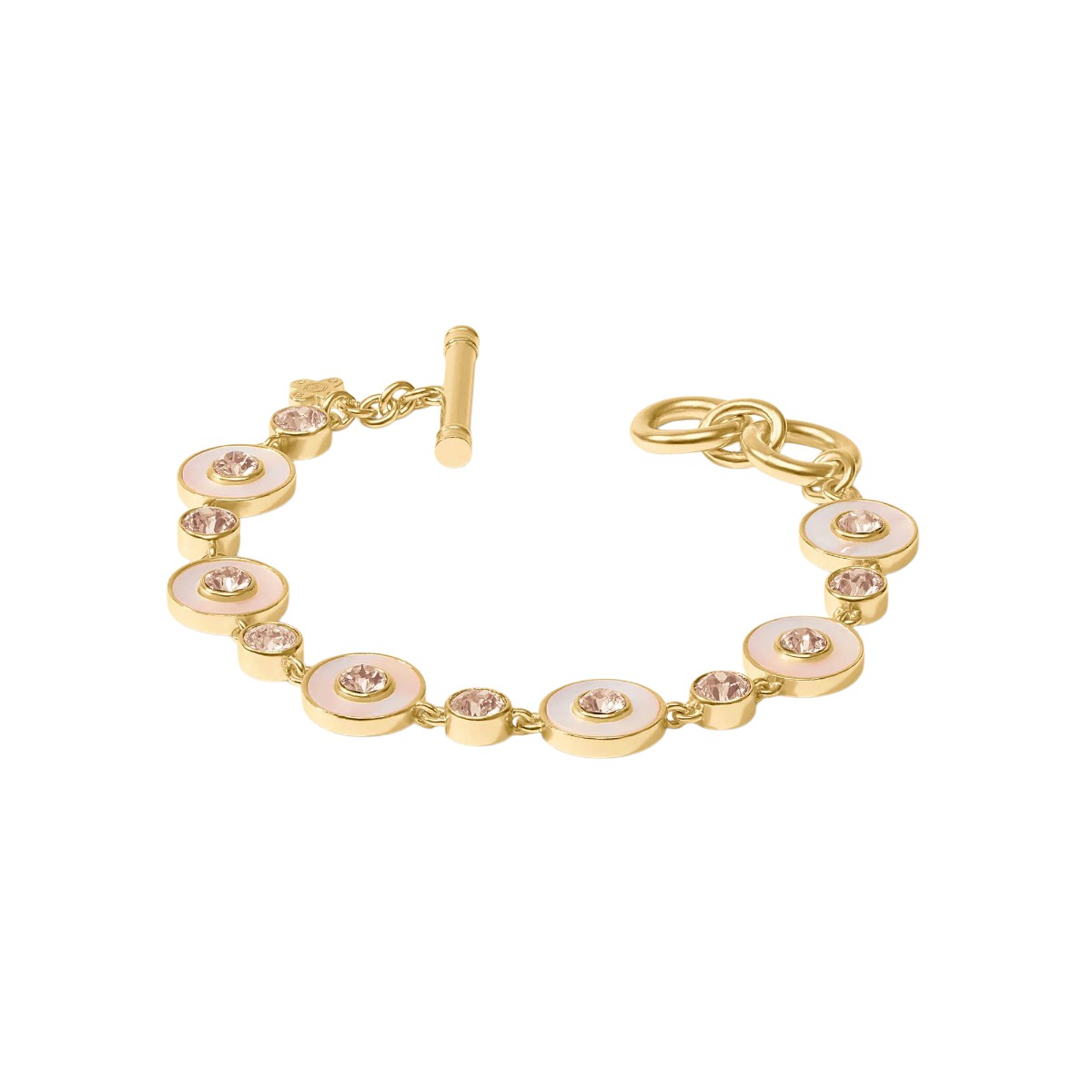Julie Vos Colette Tennis Bracelet, Champagne