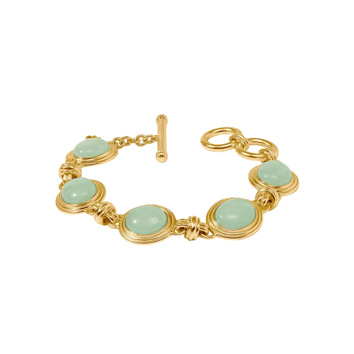 Julie Vos Portofino Stone Bracelet, Aqua Jade