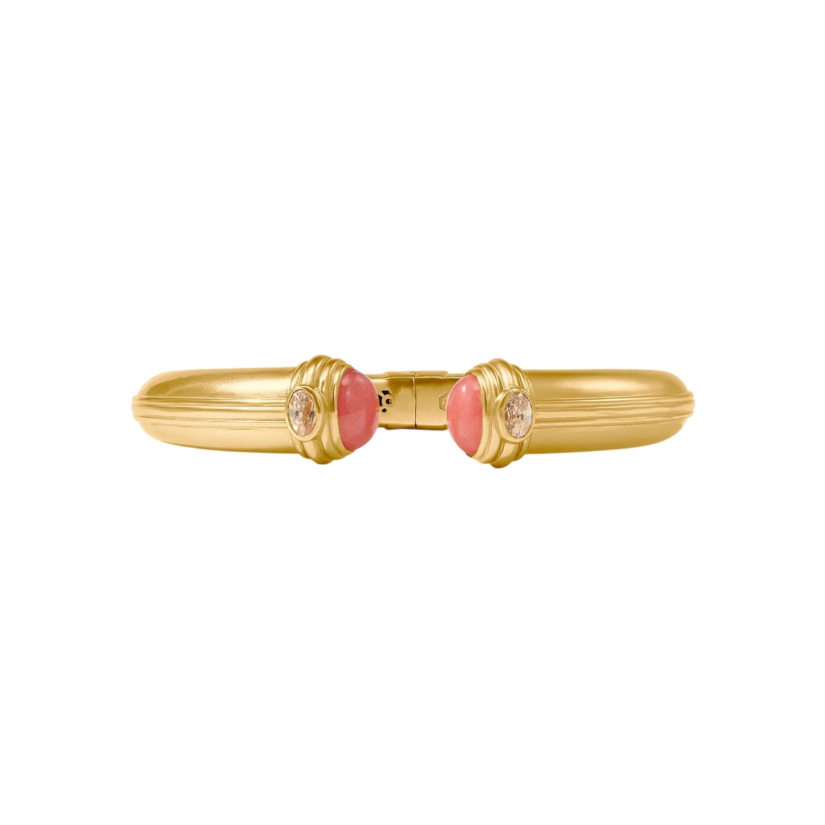 Julie Vos Portofino Cuff Bracelet, Melon Jade