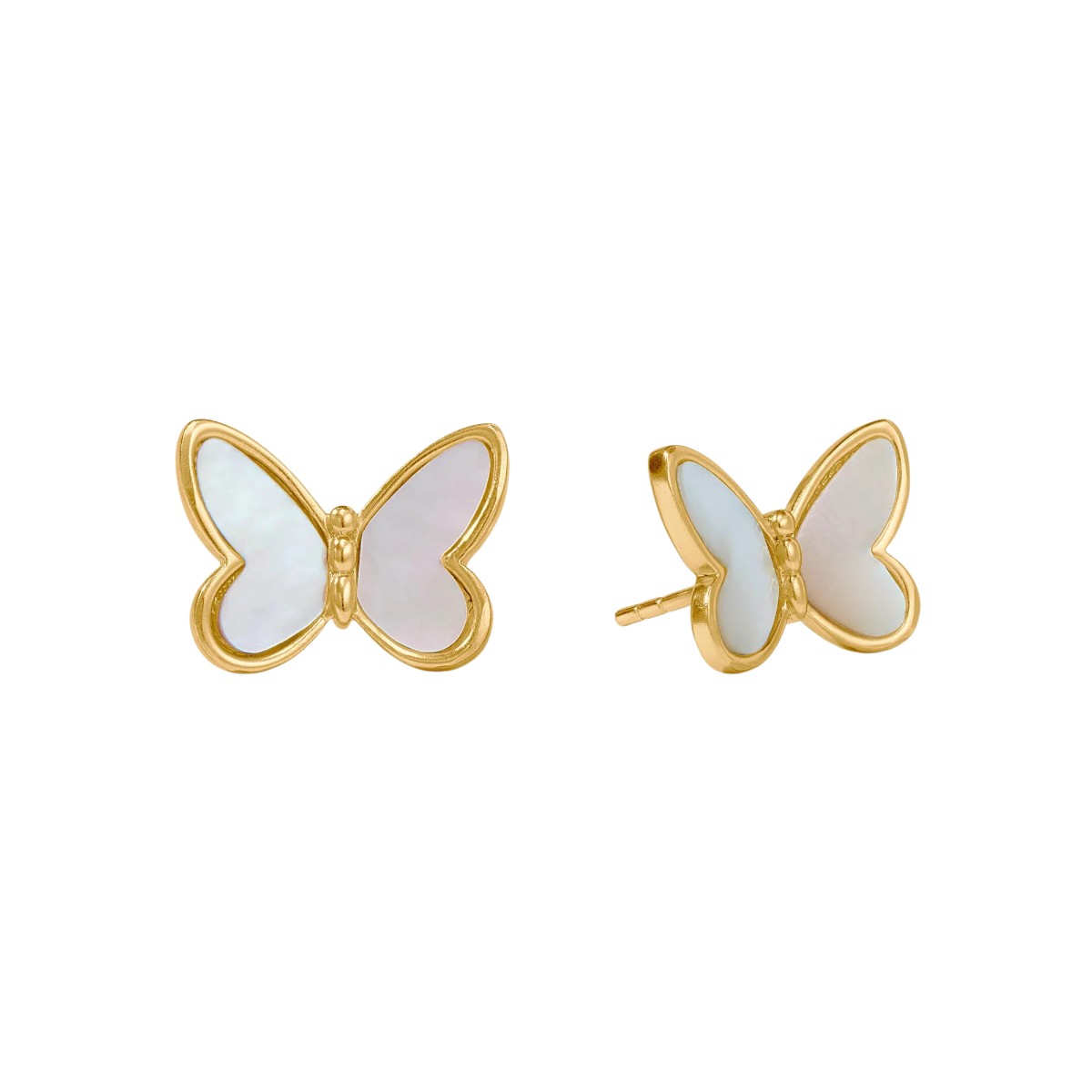 Julie Vos Papillon Stud Earrings