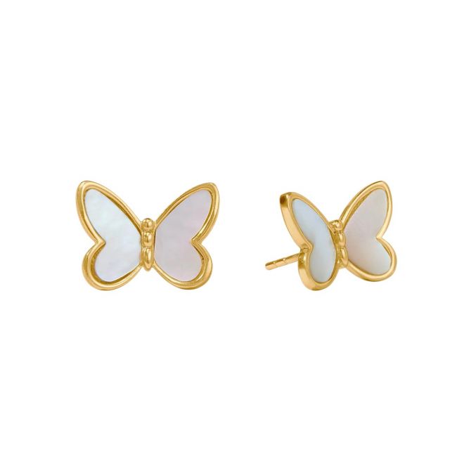 Julie Vos Papillon Stud Earrings