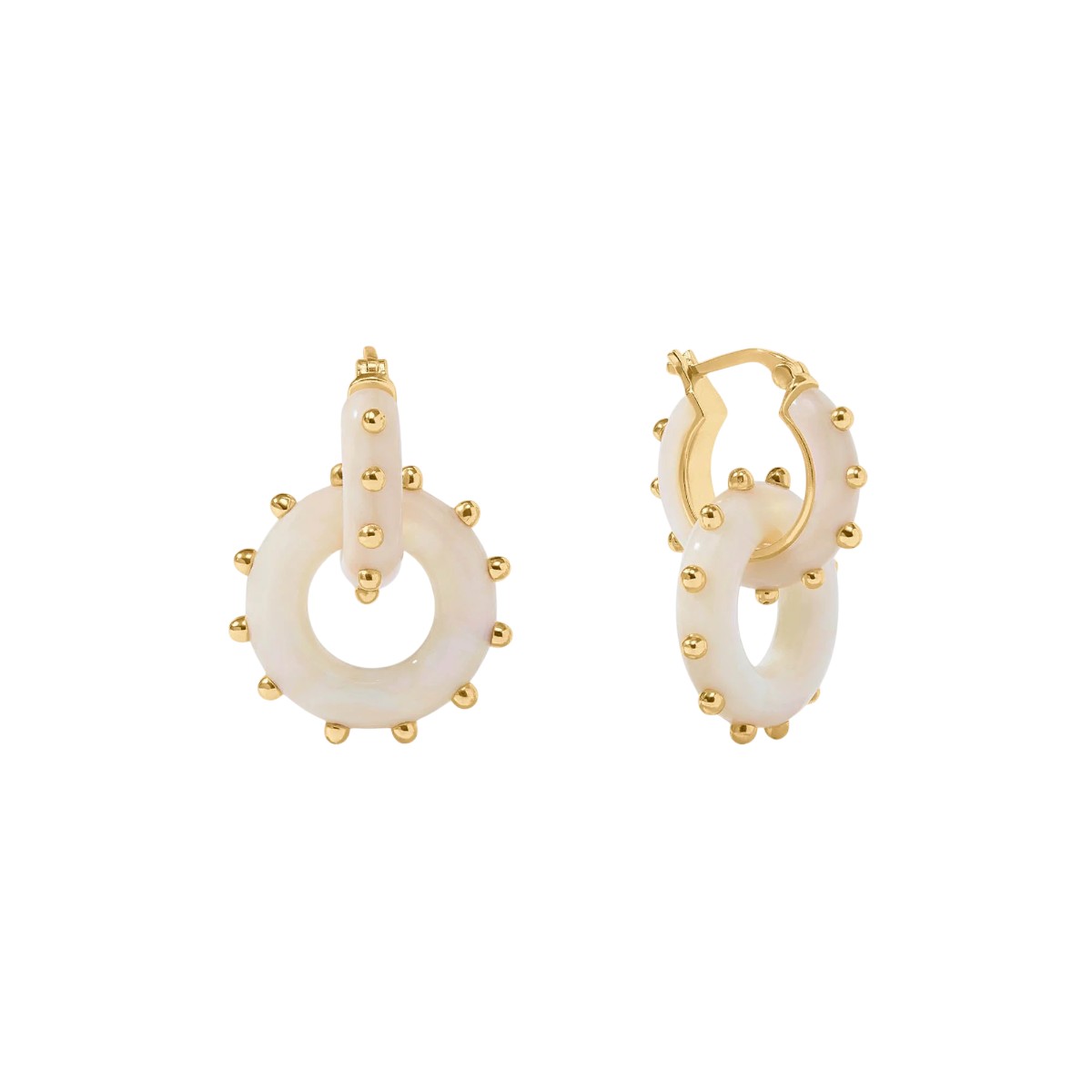 Julie Vos Colette 2 in 1 Earrings