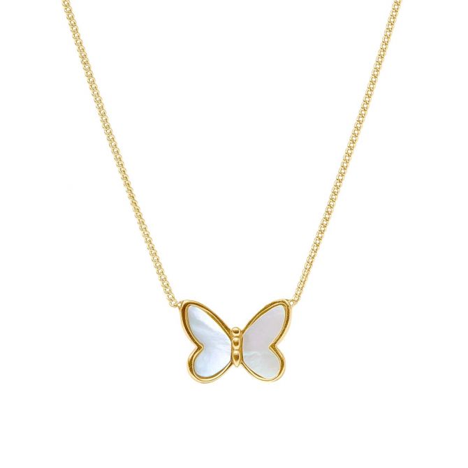 Julie Vos Papillon Delicate Necklace