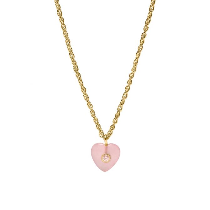 Julie Vos Heart Delicate Necklace