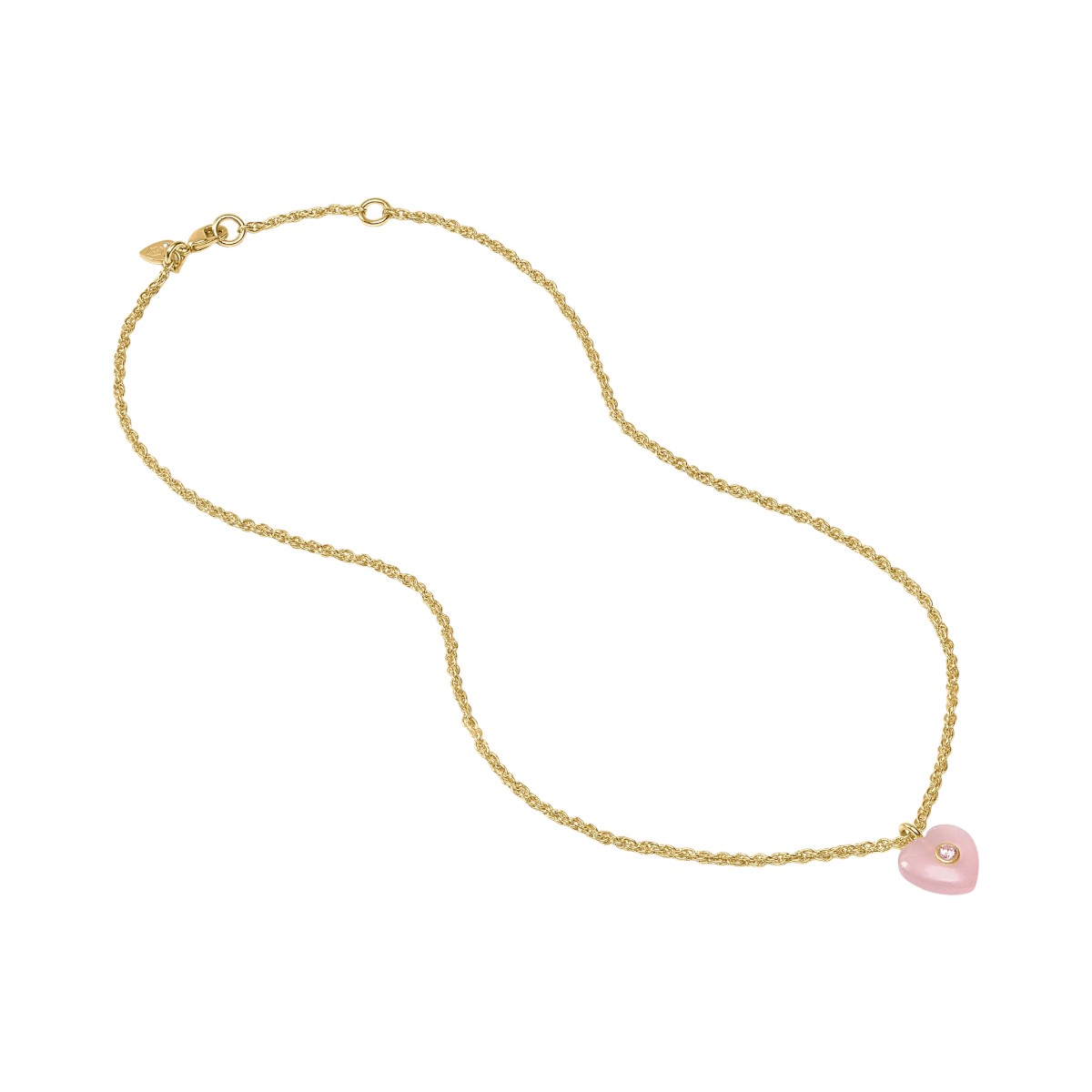 Julie Vos Heart Delicate Necklace