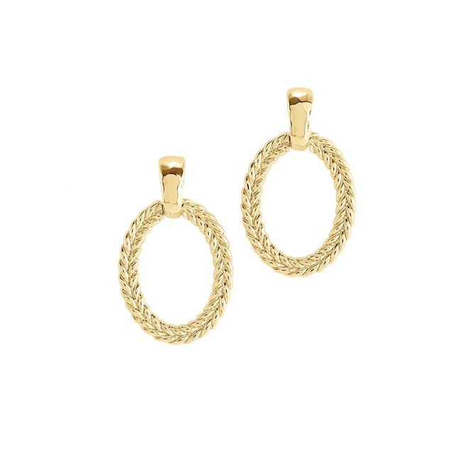 Anabel Aram Cheval Ring Earrings, Gold