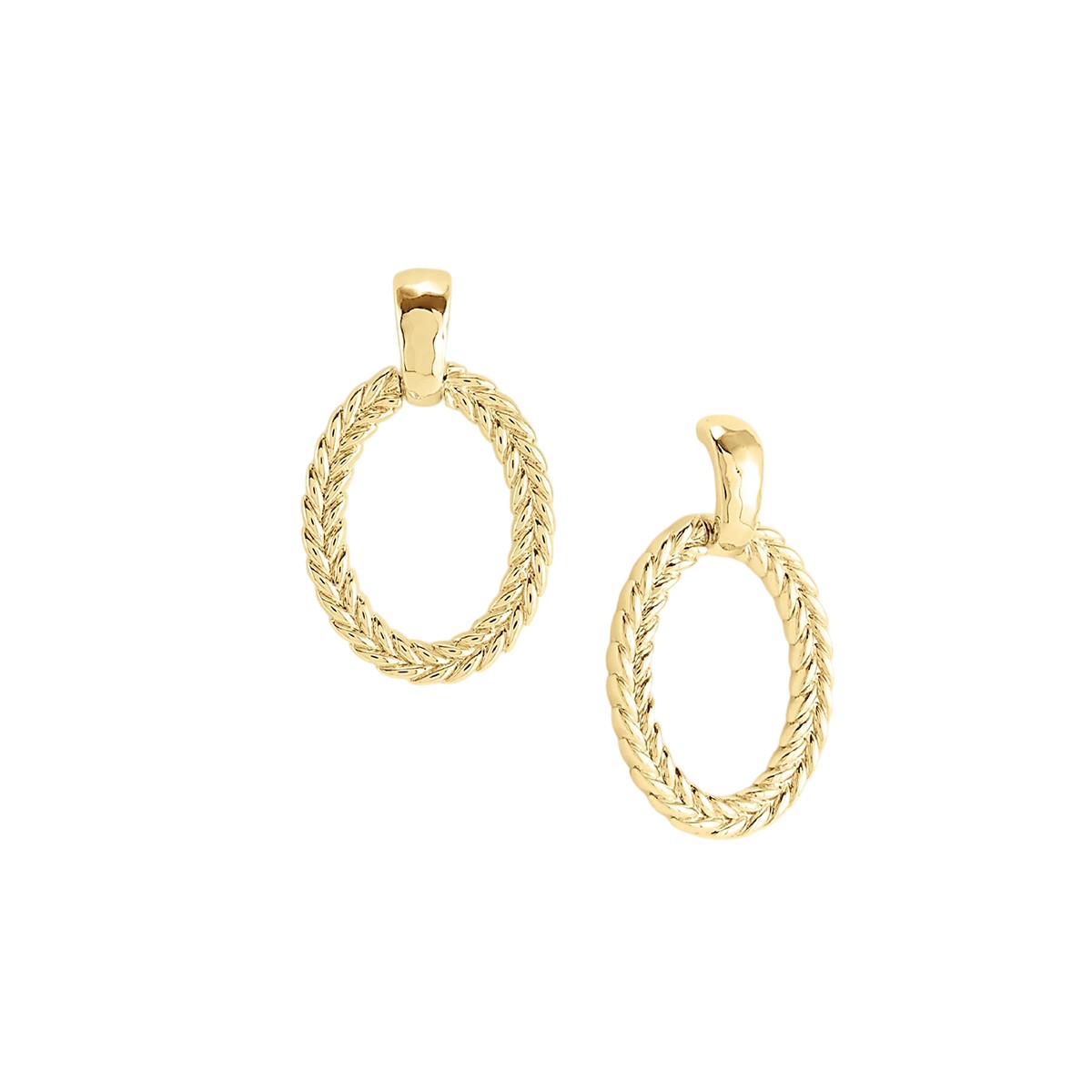Anabel Aram Cheval Ring Earrings, Gold