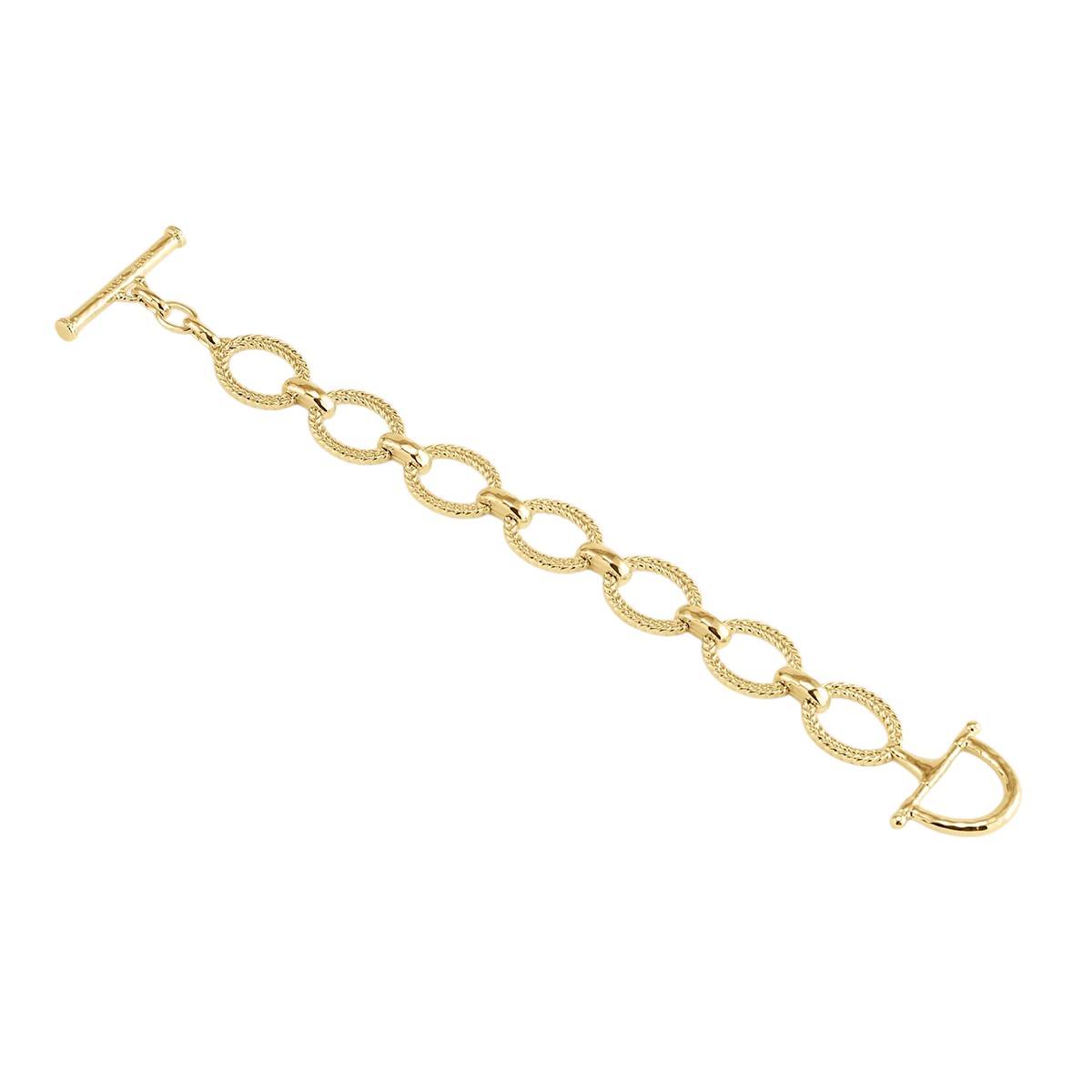 Anabel Aram Cheval Chain Bracelet, Gold