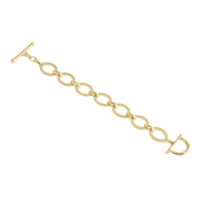 Anabel Aram Cheval Chain Bracelet, Gold