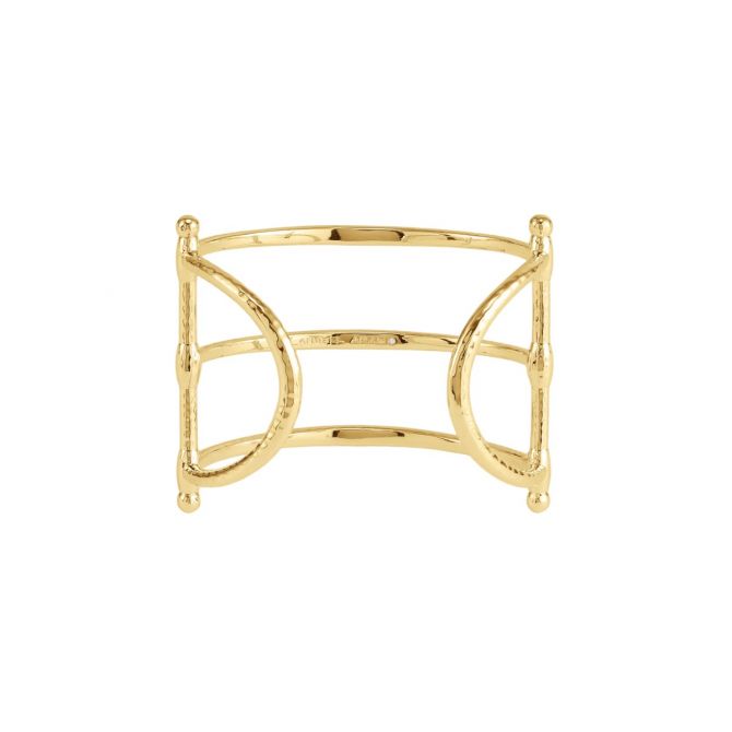 Anabel Aram Cheval Bit Cuff, Gold Dipped