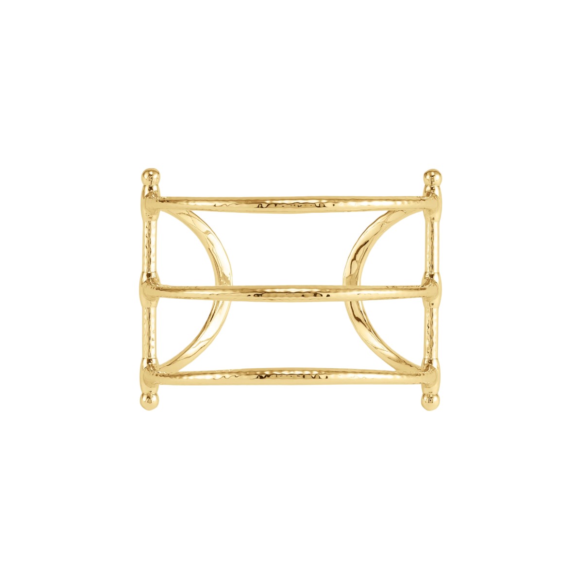 Anabel Aram Cheval Bit Cuff, Gold Dipped
