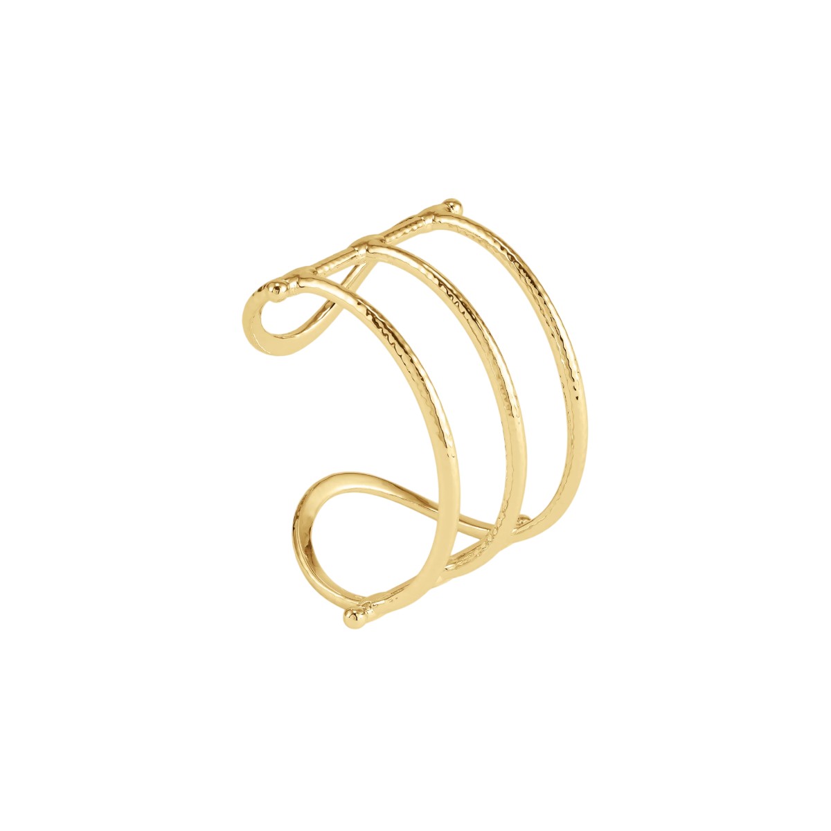 Anabel Aram Cheval Bit Cuff, Gold Dipped