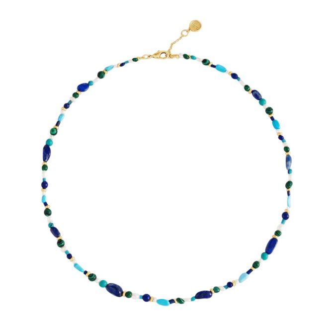 Anabel Aram Milos Beaded Necklace, Cool