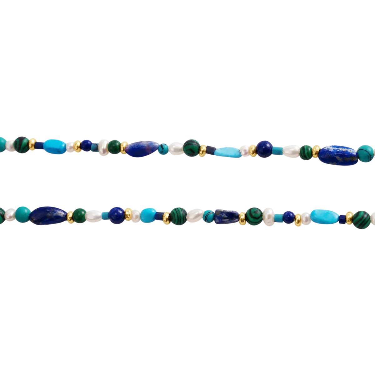 Anabel Aram Milos Beaded Necklace, Cool