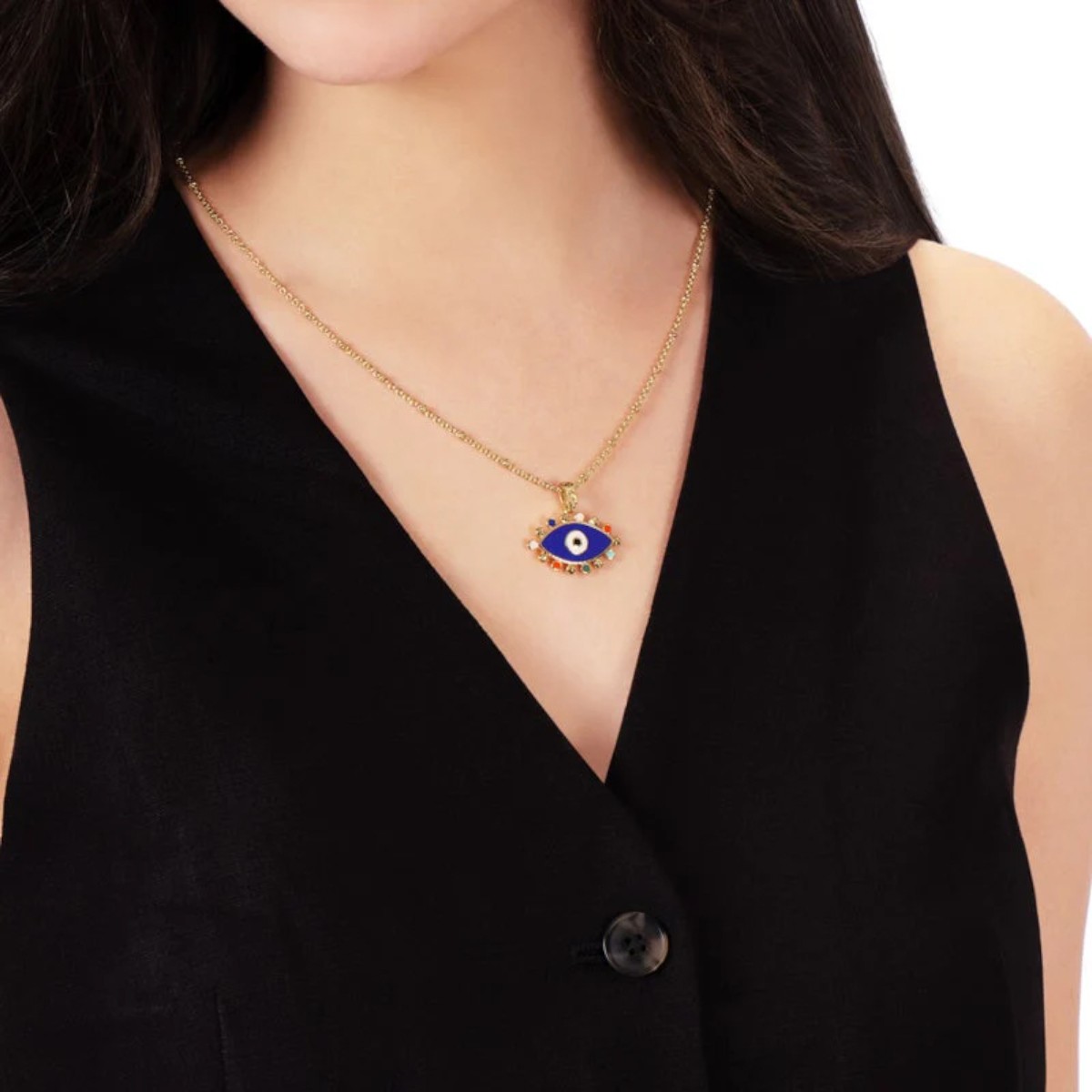Anabel Aram Milos Evil Eye Charm