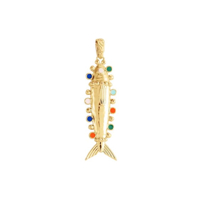 Anabel Aram Milos Fish Charm, Medium