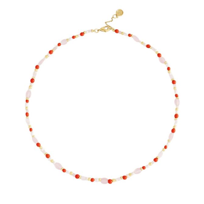 Anabel Aram Milos Beaded Necklace, Warm