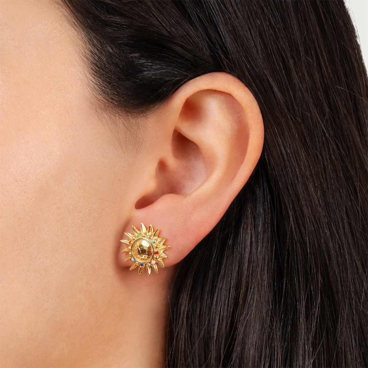 Anabel Aram Milos Soleil Stud Earrings