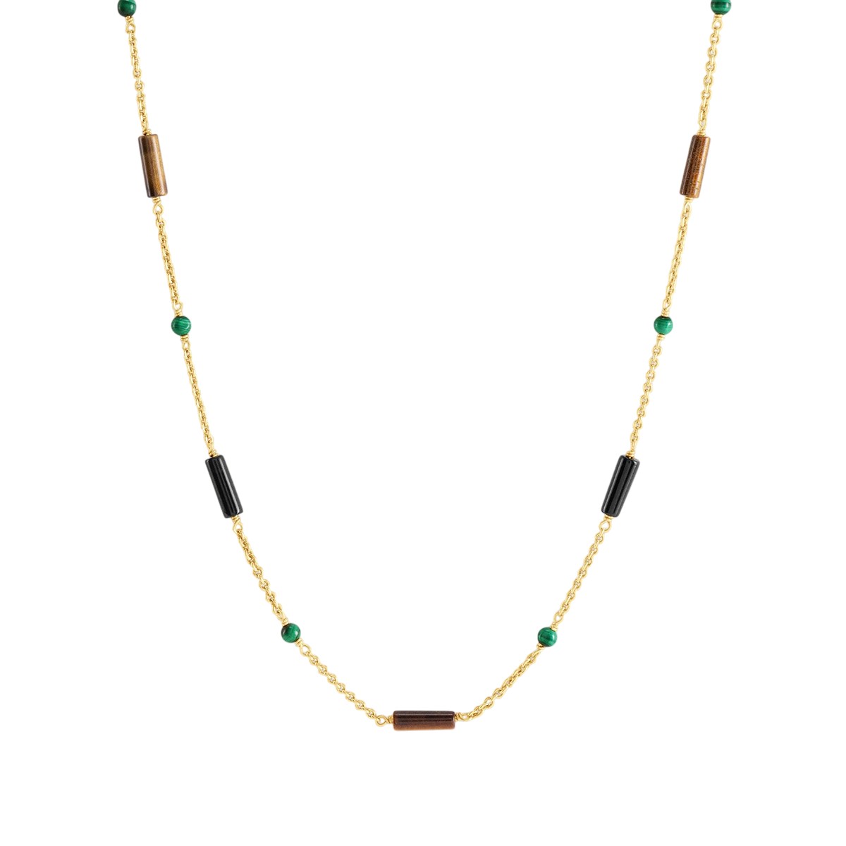 Anabel Aram Forza Chain Necklace, Multicolor