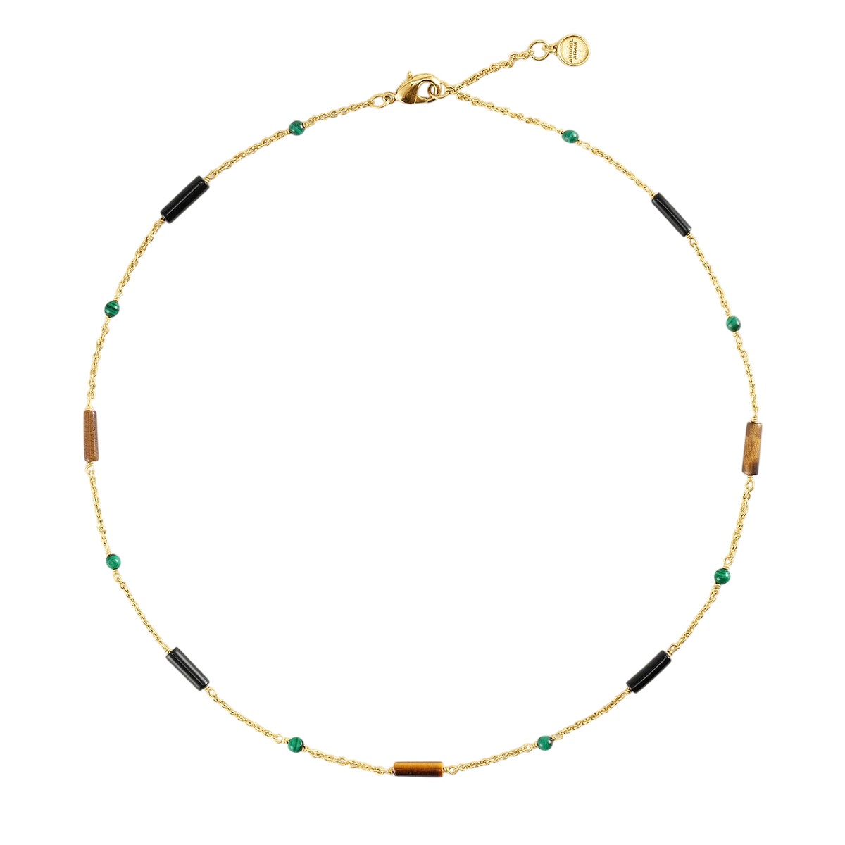 Anabel Aram Forza Chain Necklace, Multicolor